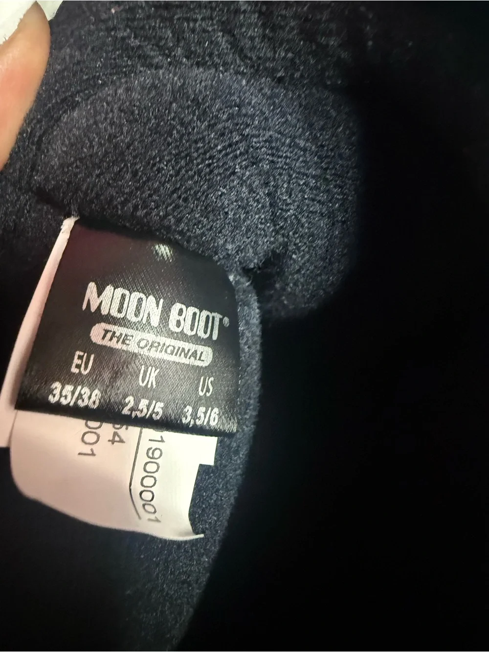 Moon Boot Black Kids' Cozy Snow Boot
